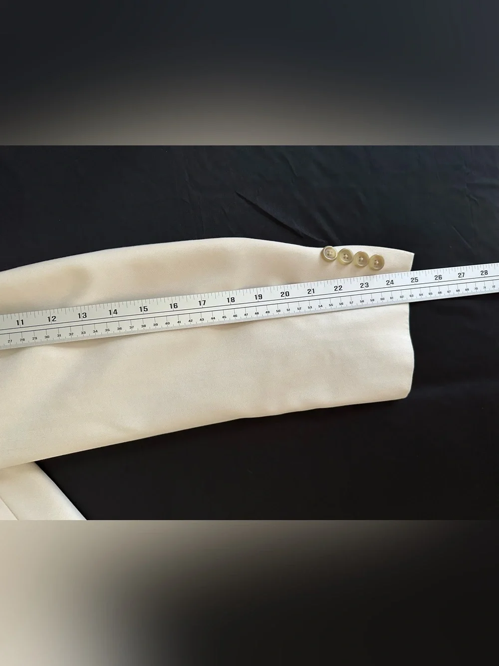 Chaps by Ralph Lauren cream colored men's suit